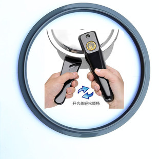 5.5 Thick Suitable for Smooth Hair Stainless Steel Pressure Cooker Rubber Ring Sealing Ring Pot Ring Gasket Leather Ring Silicone Rubber Ring