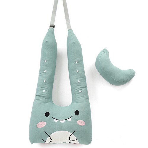Adjustable car adult headrest, creative seat belt seat, side support, children's travel sleep U-shaped neck pillow