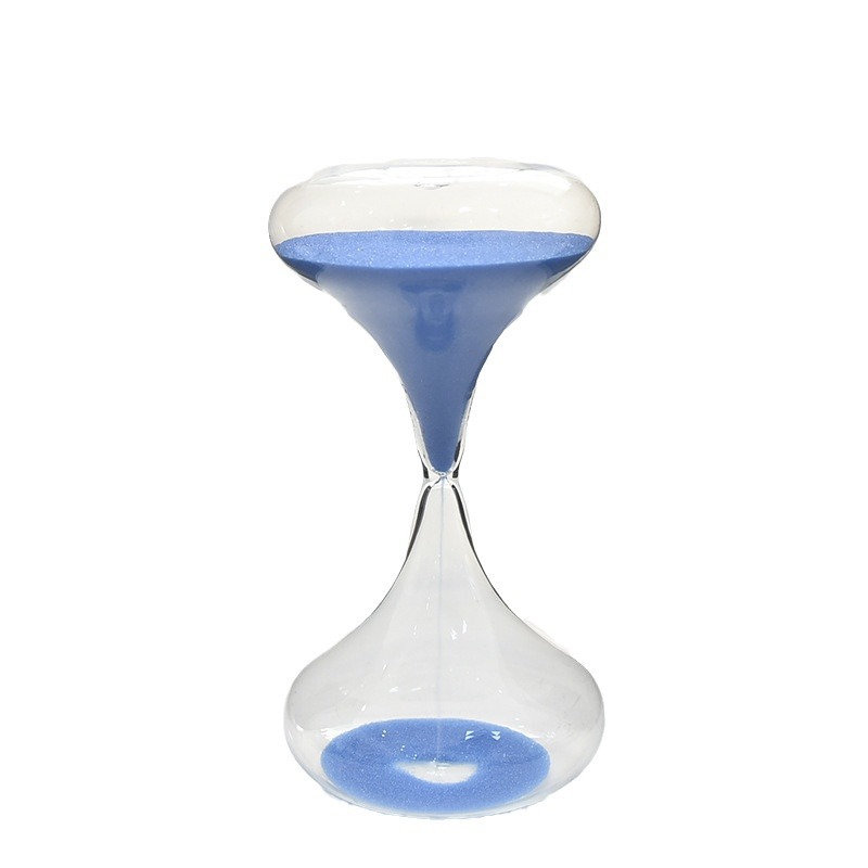 30 minutos reloj de arena de vidrio personalidad reloj de arena del hogar decoración de escritorio fábrica al por mayor image 5