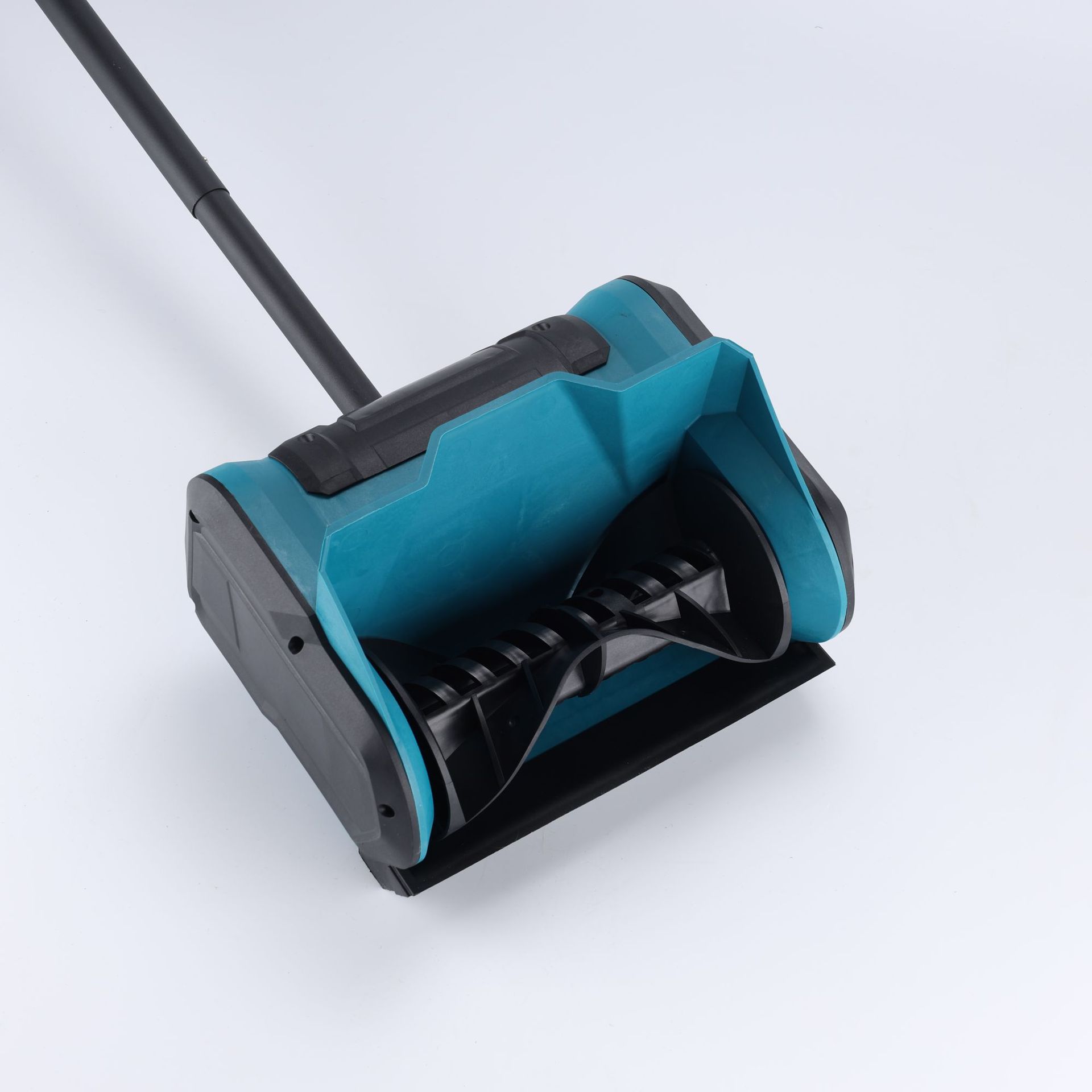 Transfronterizo litio eléctrico plegable pala de nieve tipo empuje manual barredora de nieve eléctrica de alta potencia máquina de remoción de nieve doméstica multifuncional