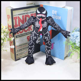 爆款毛绒玩具VenomPlush毒液最后一舞公仔布偶格温平行玩偶娃娃