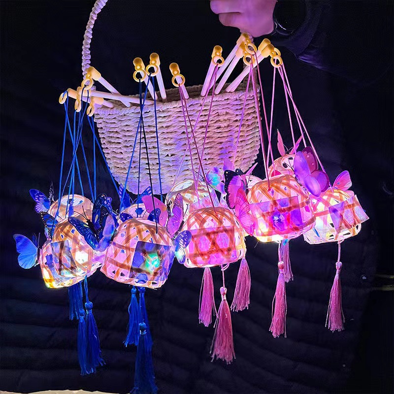 랜턴-나비 랜턴-완제품