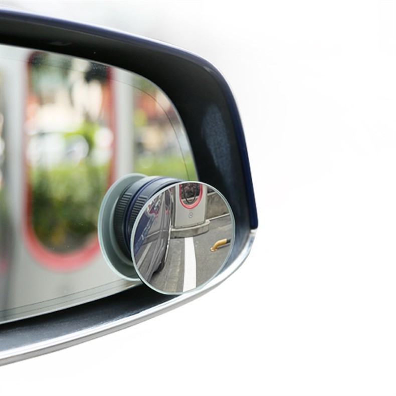 3R rearview mirror, small circular mirror, car reversing aid, blind spot auxiliary mirror, 360-degree suction cup ultra-clear mirror