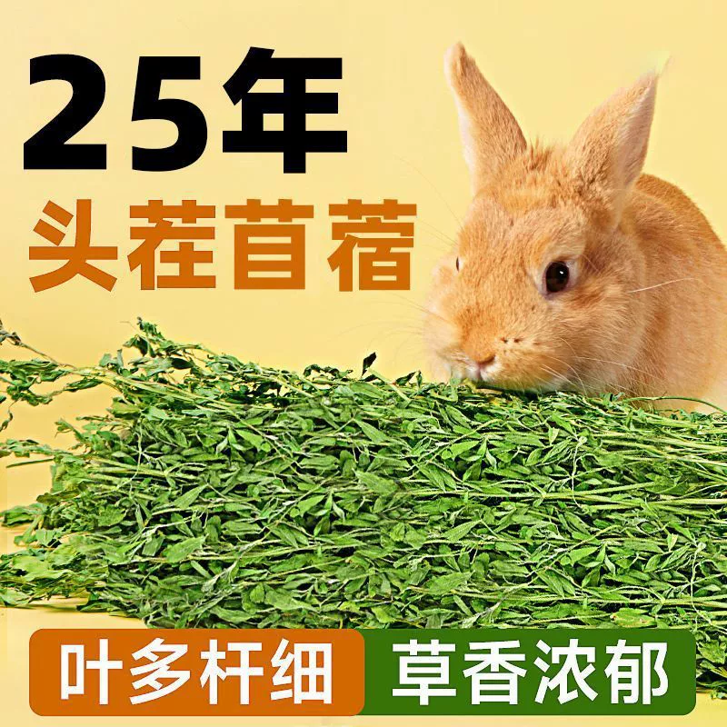 Сухое сено люцерны 2025 года, свежий корм для шиншилл, морских свинок, кроликов и кроличьих детенышей