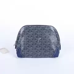 Goyard Shell Cosmetic Bag Organizer Urban Minimalist Dog Tooth Zip Clutch Purse for Men and Women Print Coin Purse Cross-border