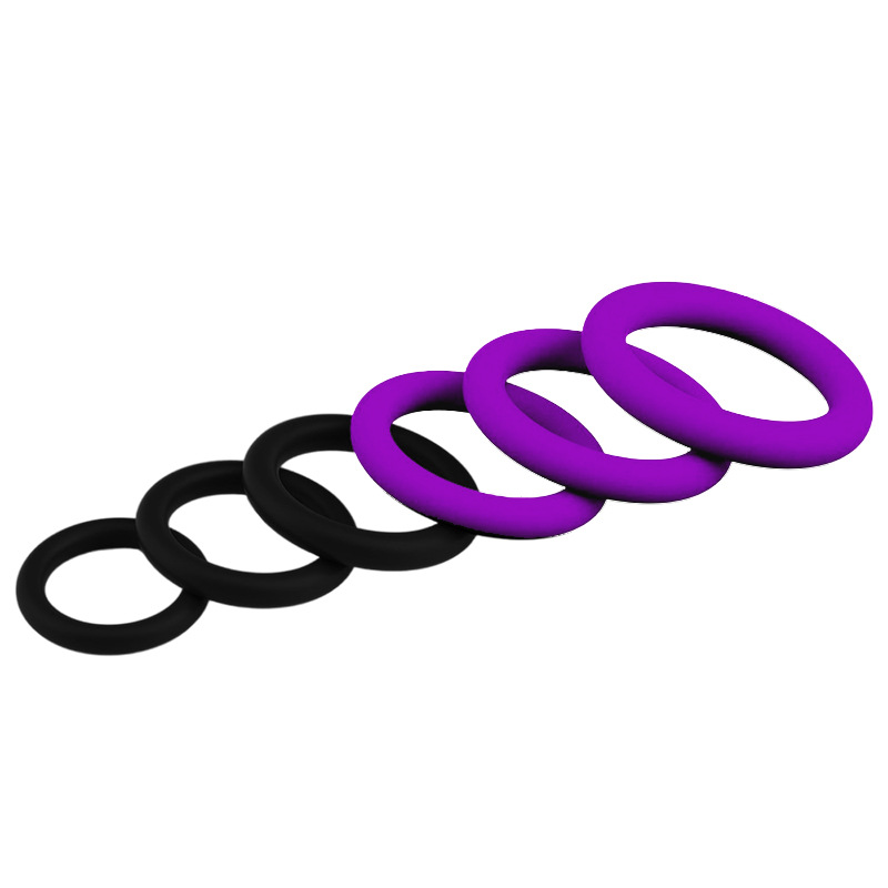 Anillo de bloqueo masculino anillo de prepucio anillo de silicona anillo de pene coqueteo sexual adulto productos sexuales fábrica directa