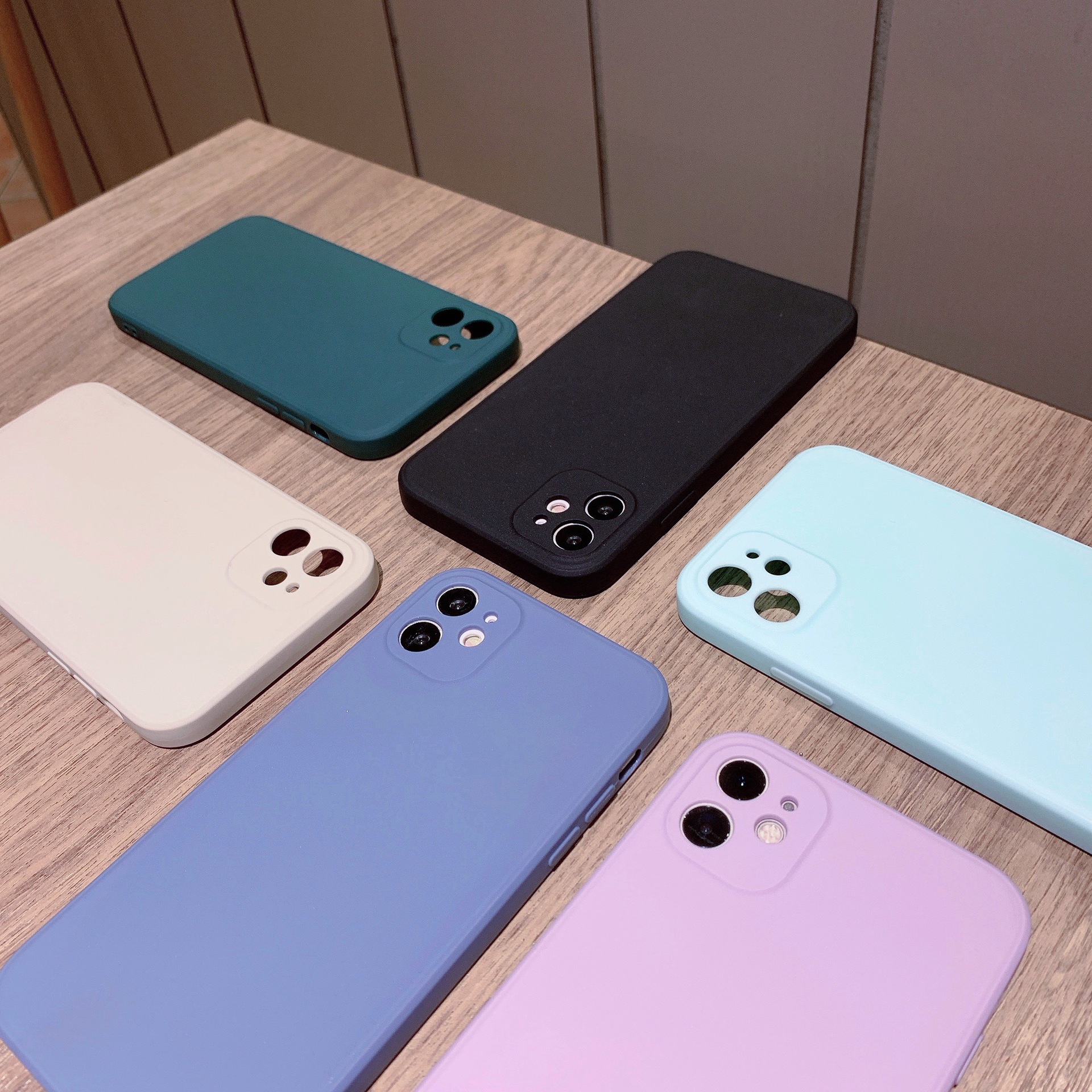 Straight edge Liquid state silica gel source material apply 11 All-inclusive soft shell 2.0mm Patch ipx Painted phone shell