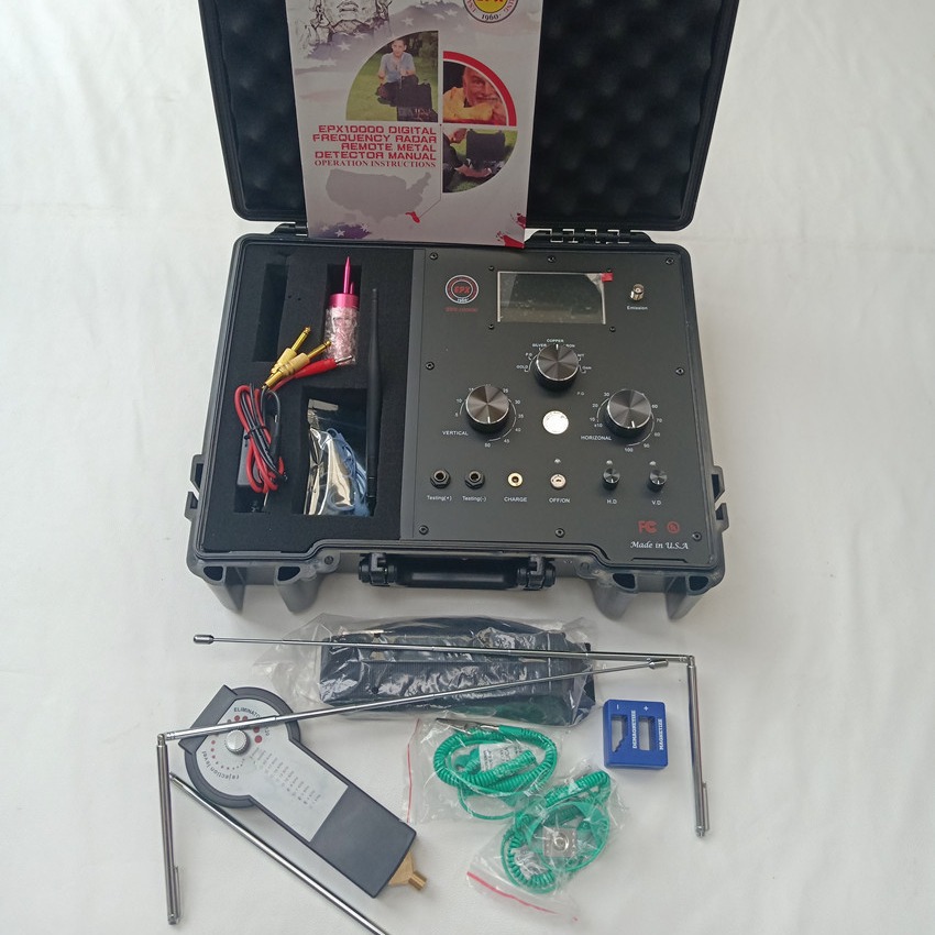 出口热销非洲东欧南美洲远程EPX-10000金银铜宝石地下金属探测器