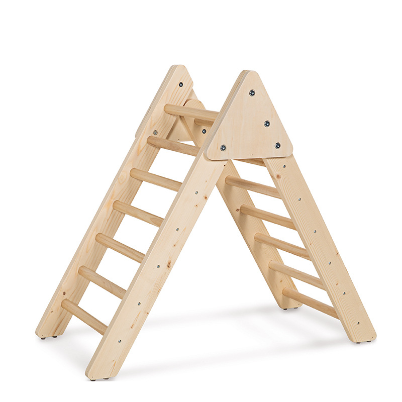 Xinyun Wood Venta directa Sala de escalada para niños Hogar Madera maciza Familia para bebés Pequeño parque de atracciones Entrenamiento Juguetes Sensación