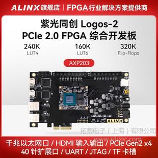 ALINX Black Gold Domestic FPGA Development Board Ziguang Tongchuang Logos-2 PCIE2.0 PG2L200H