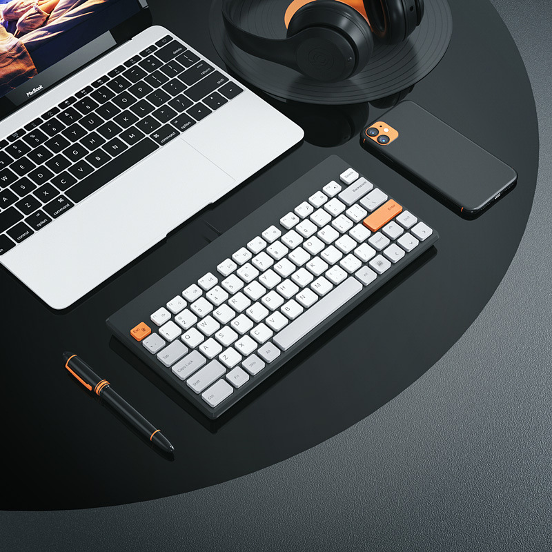 BOW航世ノートパソコン用有線キーボードとマウス、小型で可愛い、女の子向け、USB接続、越境専用、静音設計|undefined