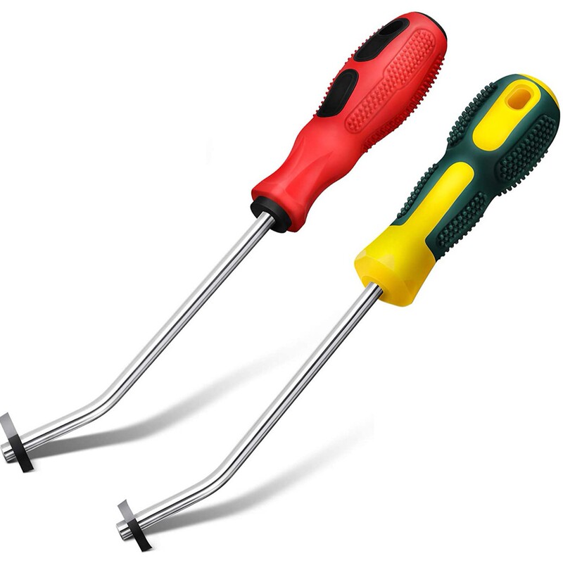 2-piece ceramic tile grouting tungsten steel caulking removal tool grouting cleaner scraper washing brush slotting device
