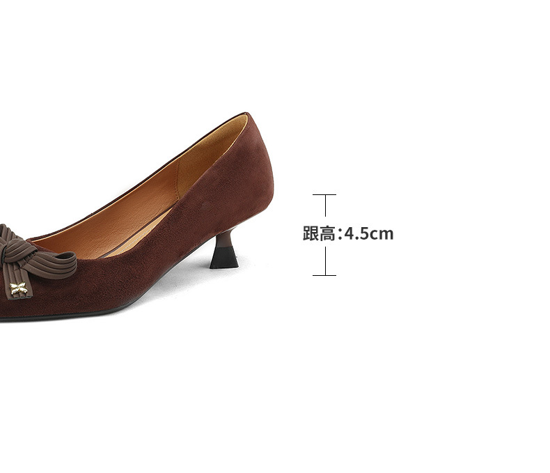 E1786 1760K GIÀY CAO GÓT NỮ CHETDI THẮT NƠ BƯỚM GỢI CẢM SEXY MŨI NHỌN GÓT NHỌN MÙA XUÂN THU ĐÔNG PHONG CÁCH HÀN QUỐC GIÀY DÉP NỮ G05 SẢN PHẨM MỚI