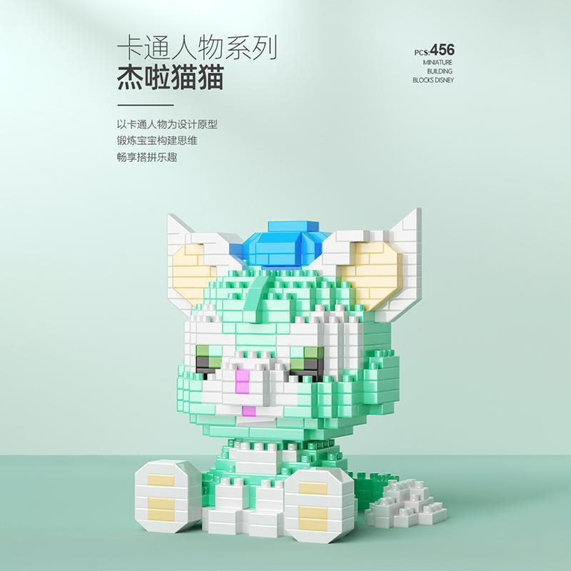 国境を越えた互換性のあるレゴマイクロ粒子ブラインドボックスクリスマス漫画フィギュアビルディングブロック教育玩具卸売ギフト|undefined