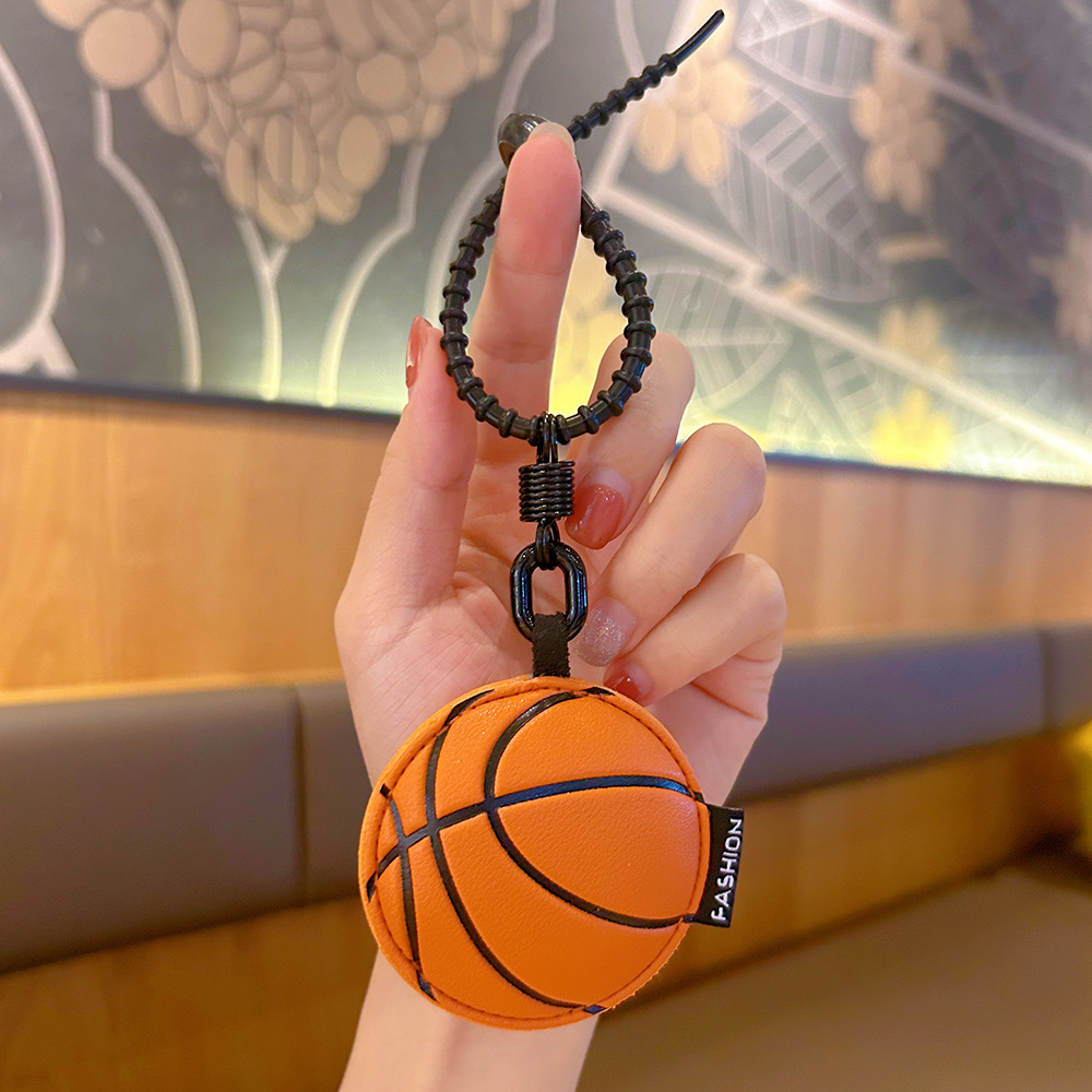 Cg60 Keychain Baseball Football Basketball Volleyball Leather European and American Women's Bag Small Pendant Cross-Border Wholesale
