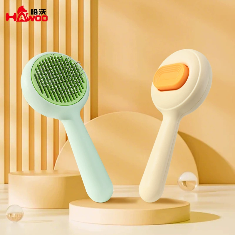 Хаво Красота Щетка для волос Кошки и собаки с одним щелчком