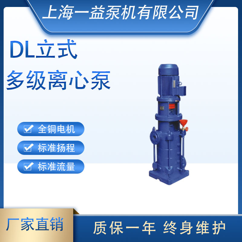 DL型立式单吸多级分段式离心泵 立式多级离心泵 80DL50.4-20型