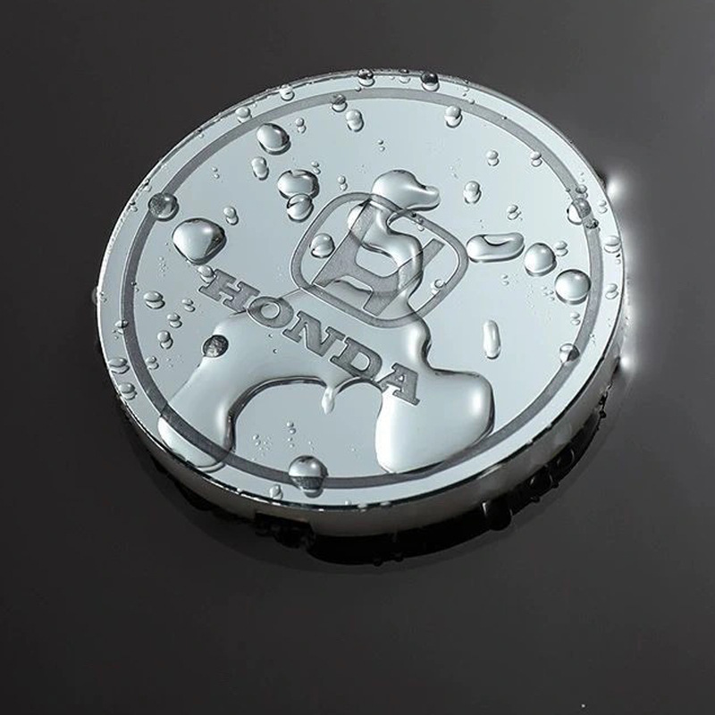 車のLEDの発光のコップのマットの七色のコップのマットの車の雰囲気の明かりの太陽エネルギーのUSB充電の滑り止めのコースター|undefined