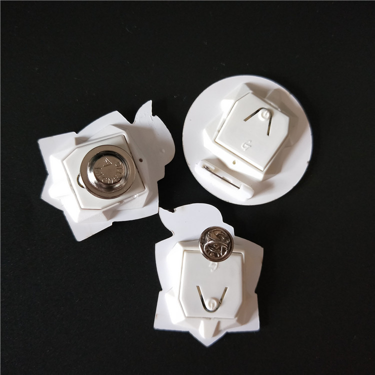 Insignia luminosa de acrílico DIY personalizada pequeña insignia para hacer accesorios de actividad de concierto insignia en forma de LED