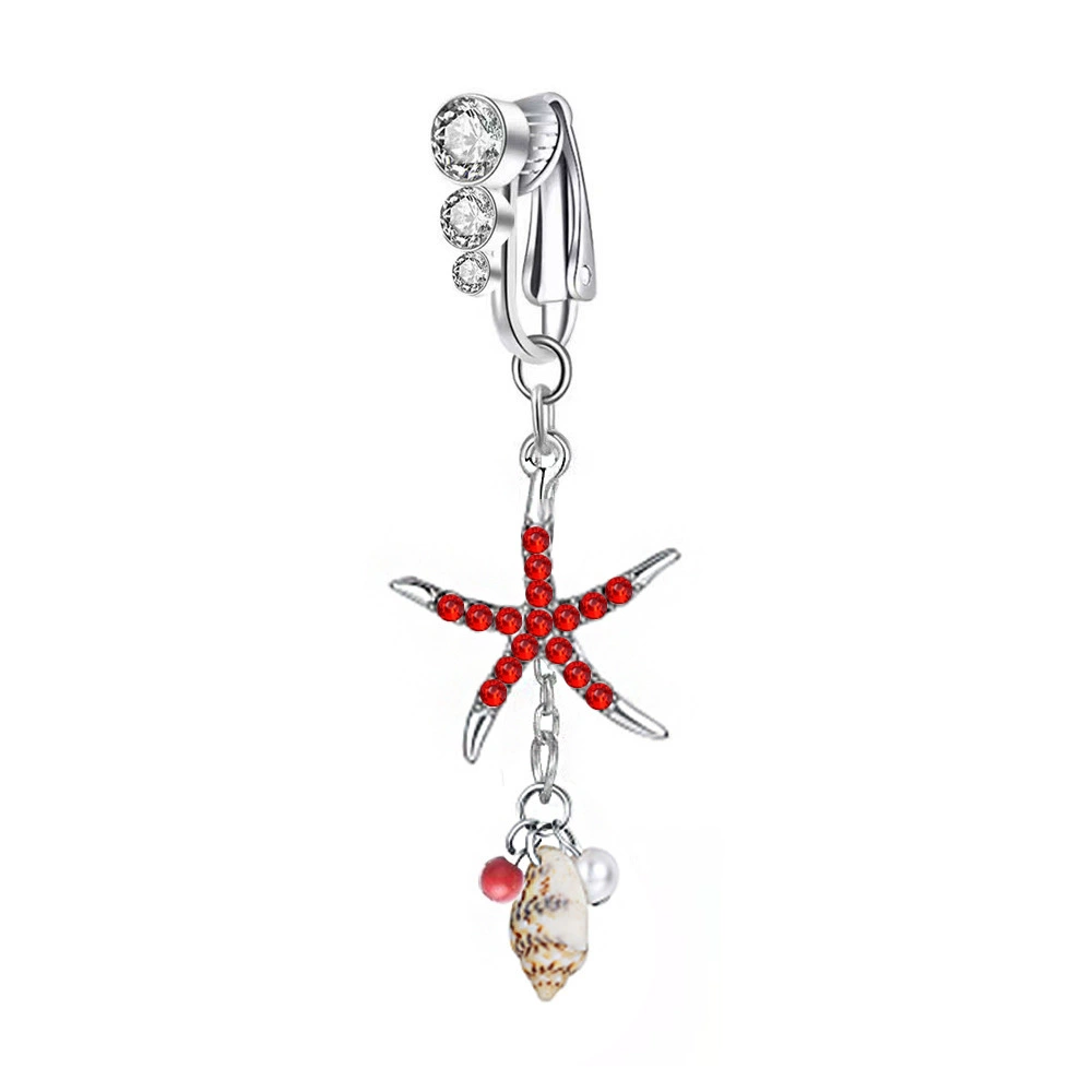 (Cross-border trading), belly button piercing, pendant pearl
