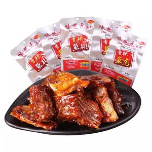 味芝元 Рыбные стейки и хвосты, 26 г/упаковка, специалитет Хунань, кусочки пряной рыбы, рыбные хвосты из озера Дунтин, закуски для офиса