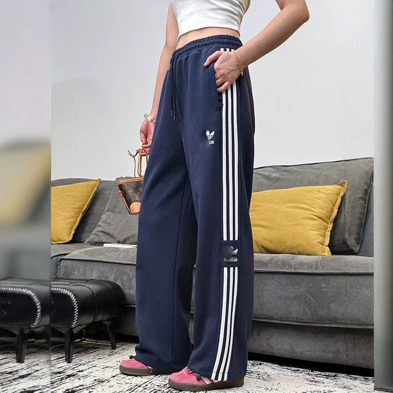 Cross-border embroidered clover casual pants, unisex, spring/autumn fashion athletic pants, couple's jogger pants