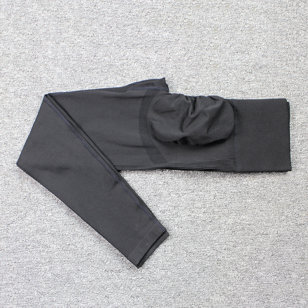 Pantalones de yoga de cadera de melocotón sin costuras para mujer, talla grande, cara sonriente, deportes, fitness, leggings, pantalones ajustados