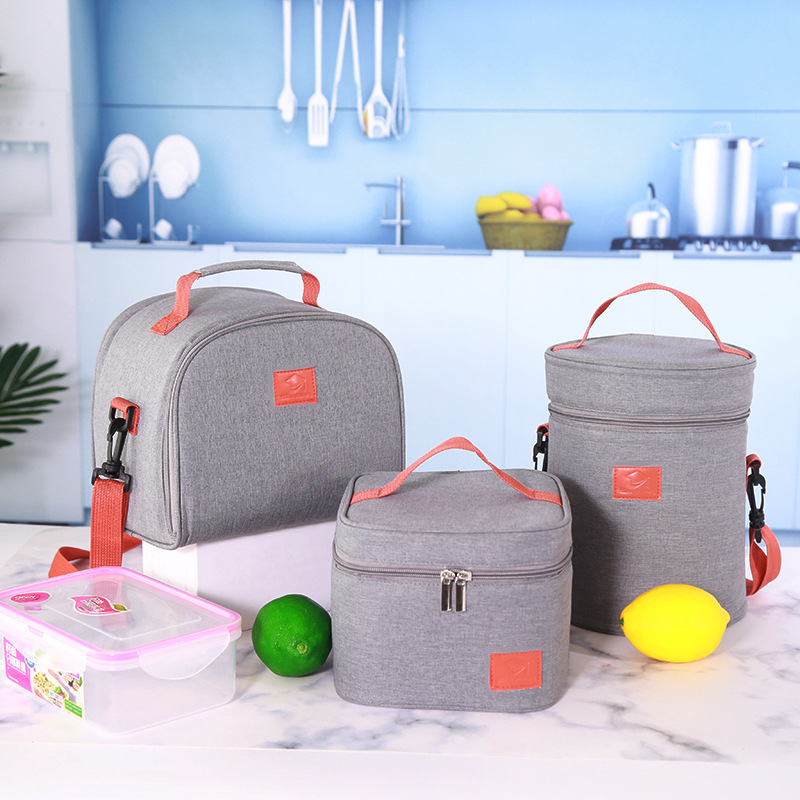Paquete de aislamiento transfronterizo personalizado de fábrica, temperatura constante de oficina, bolsa de comida con bolsa de almuerzo de mensajero de hombro, bolsa de almacenamiento