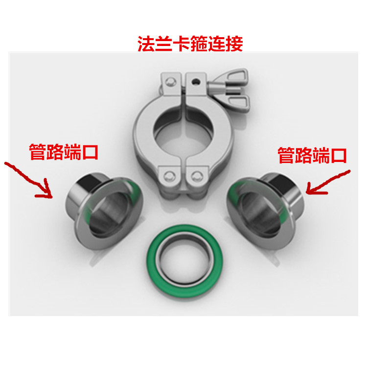 德国LINNEMANN用于真空行业220839 法兰卡箍连接件