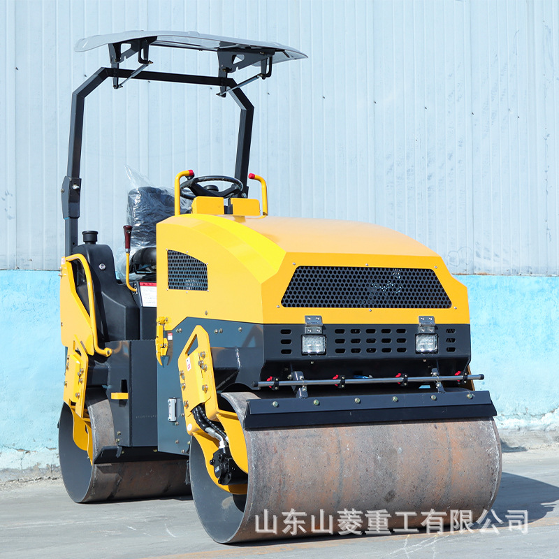 小型压路机1吨2吨3吨压路机草坪压实沟槽3.5吨双钢轮压路机价格