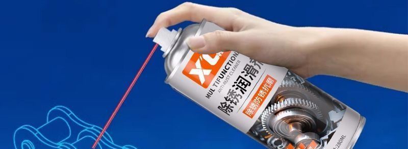 Metal lubricant, anti-rust screw cleaner, suitable for cleaning machinery, powerful for loosening and maintaining electric vehicles, and rust remover