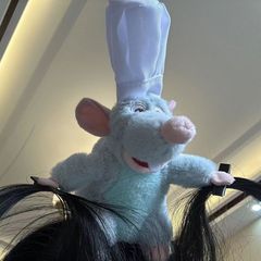 料理のマウス王ヘッドバンド料理のマウス王ヘッドバンドクリップ面白いヘアピンヘッドバンドシェフの帽子ヘアピンかわいい面白い
