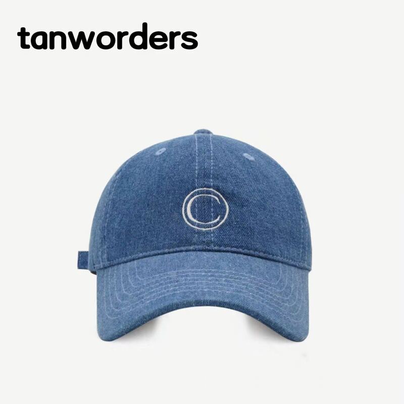 Song Hye-Kyo Style Trendy Baseball Cap for Women, Fashionable Casual Korean Version, Versatile Denim Cap for Couples, Makes Face Look Smaller Song Hye-Kyo Style Trendy Baseball Cap for Women, Fashionable Casual Korean Version, Versatile Denim Cap for Couples, Makes Face Look Smaller