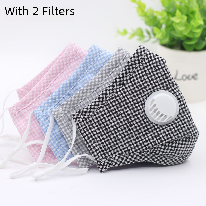Demi-season cotton keep warm black respiratory medical mask
