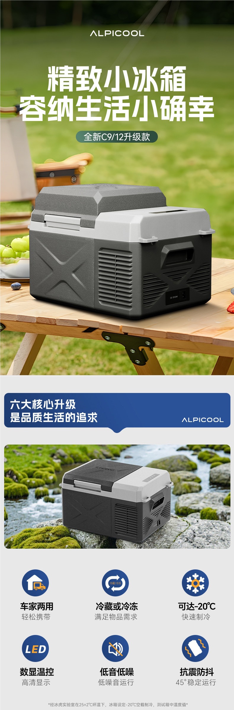 Ice Tiger Car Refrigerator Refrigeration Compressor Vehicle and Home Dual-Use Freezing and Refrigeration 12V24V Special Truck Small Refrigerator