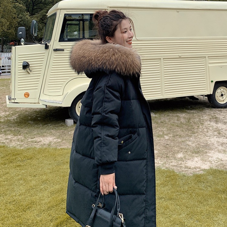 Women's Clothing Winter Coats Jacket For Women Winter New Version Medium And Long Large Size Bag Coat Loose Cotton Coat Thick Cotton