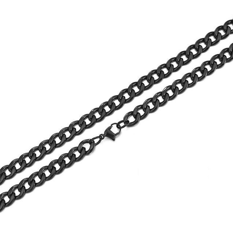 Simple Style Streetwear Geometric Titanium Steel Plating Unisex Necklace Men Necklace Sets display picture 19