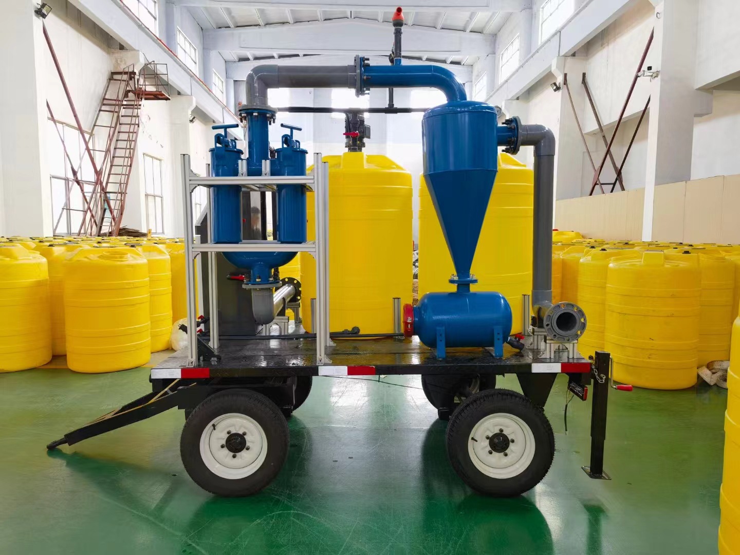 智能三通道水肥一體機 高標準農田全自動控制施肥機