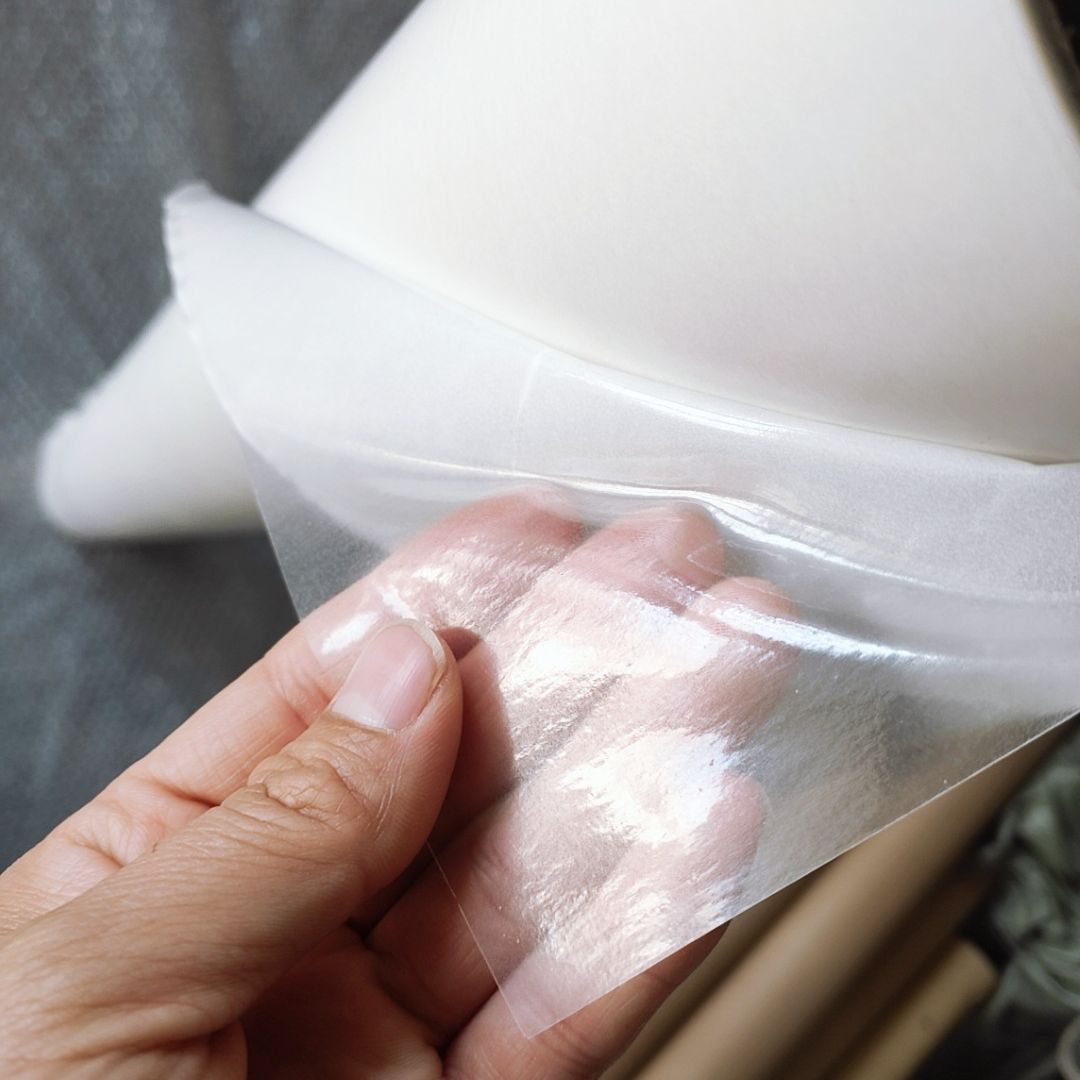 防泼水服装热熔胶膜羽绒服外侧黏贴物件加织物双面胶膜冲锋衣胶膜