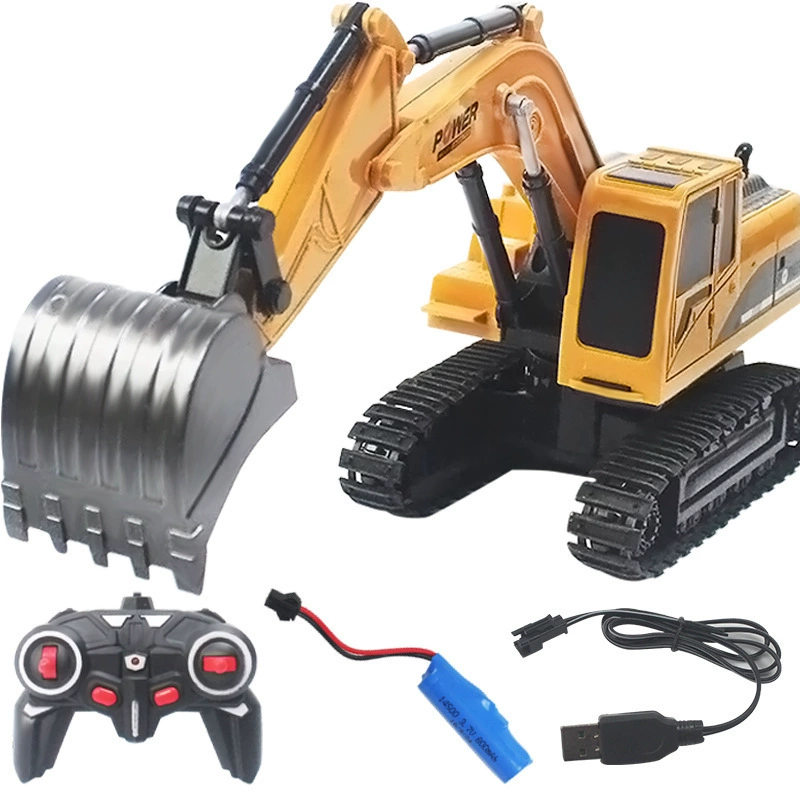 Universal excavator, toy car, bulldozer, (Cross-border trading), remote control
