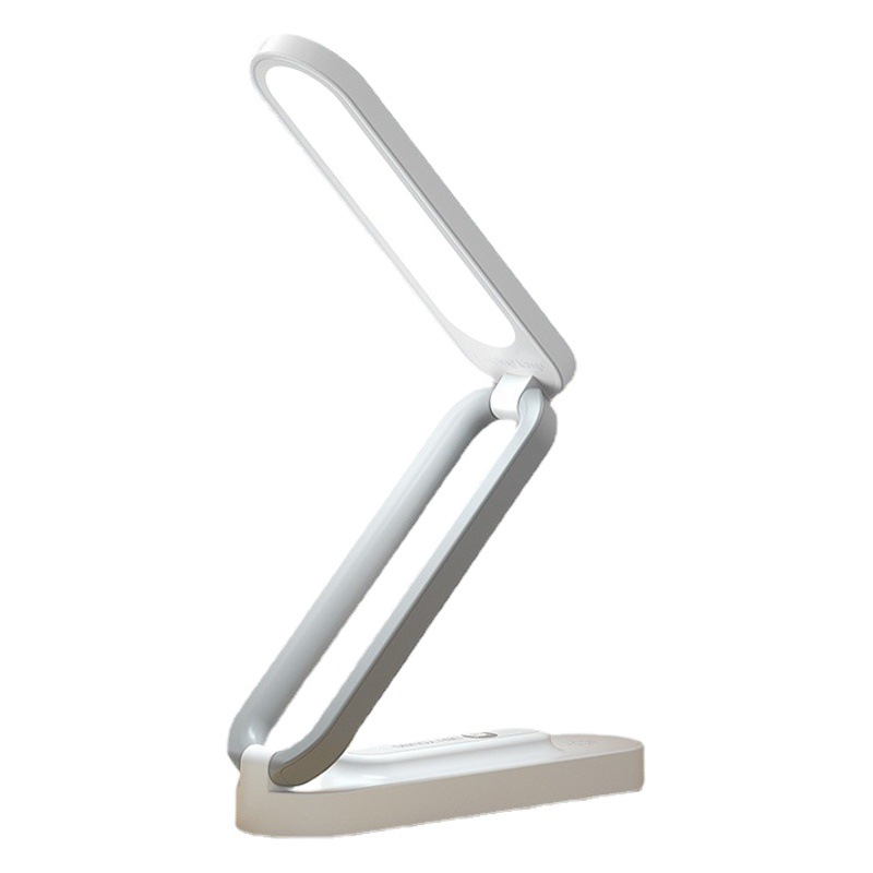 Lámpara de escritorio de protección ocular plegable estudiante escritorio para niños electrodeless atenuación Super brillante luz de noche LED portátil recargable luz de lectura