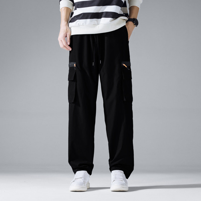 Fashionable trousers, loose fit