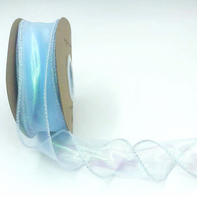 4cm ancho colorido hilo de cola de pescado embalaje floral caja de regalo cinta decorativa hecha a mano DIY cinta para hornear 9 m de largo