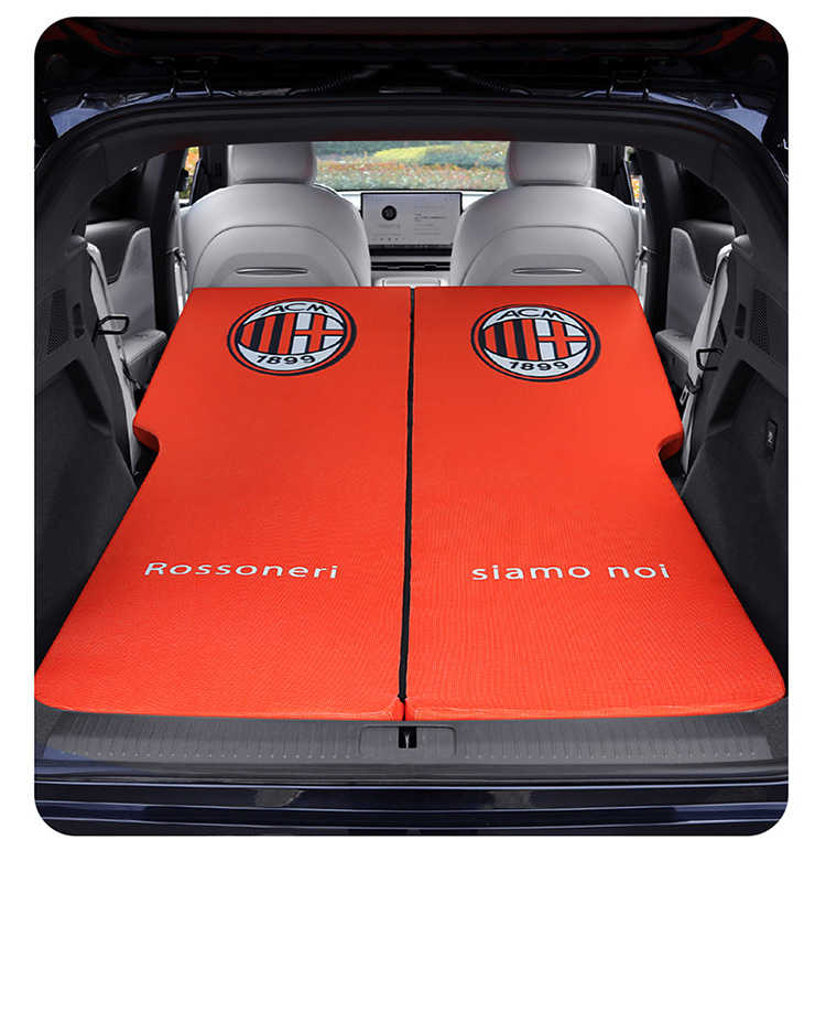 Ac Milan Car Mattress, Non-Inflatable Foam Pad, Specially Designed for Tesla 3Y and Xpeng G67