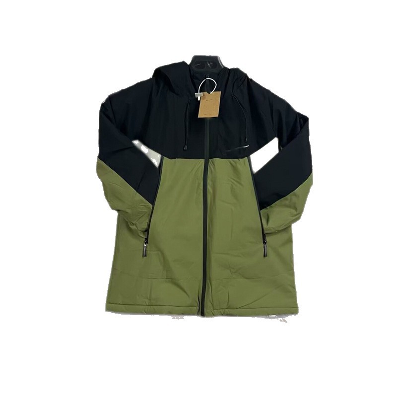 Foreign trade autumn and winter thickened ultra-soft integrated hooded jacket, simple and versatile for outdoor travel, cycling, and mountaineering