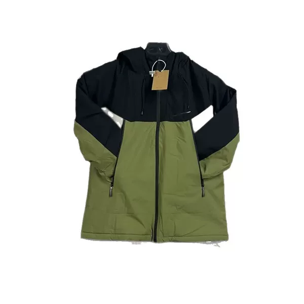 Foreign trade autumn and winter thickened ultra-soft integrated hooded jacket, simple and versatile for outdoor travel, cycling, and mountaineering