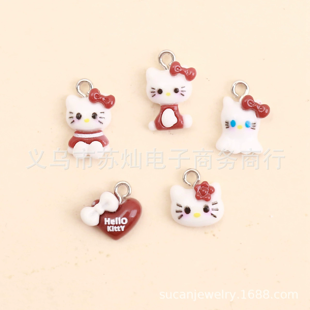 Оптовая продажа смешанный Kitty cat подвеска ювелирные изделия бриллианты милые звезды бабочки галстука new крем-клей аксессуары