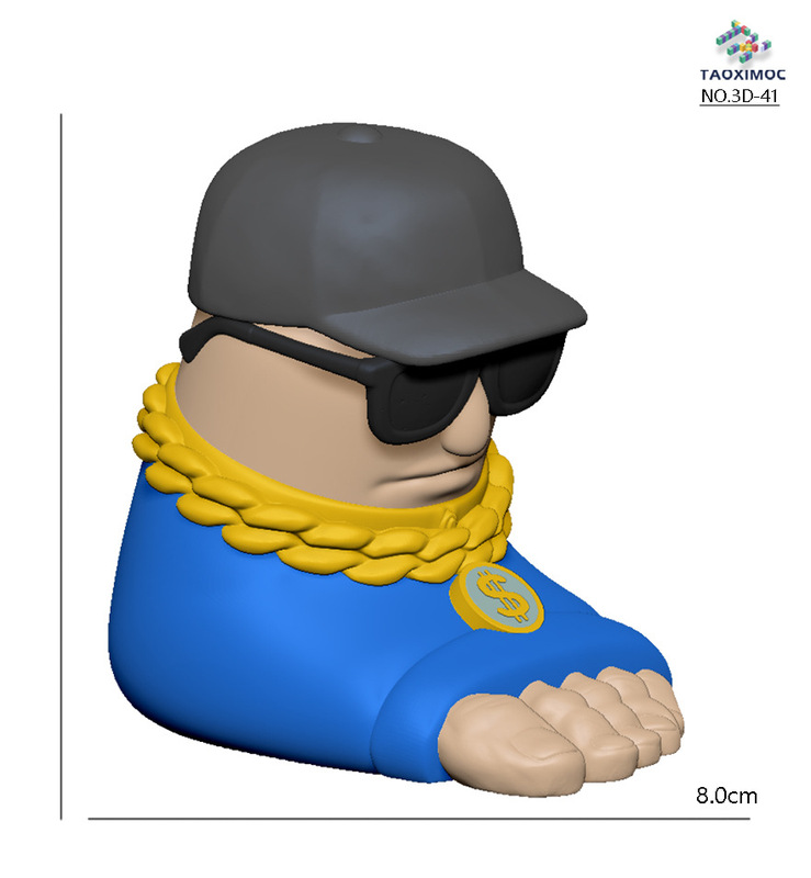 人気のトララレロ トララ外国山海経 牛と象の融合怪獣 3Dプリントオーナメントフィギュア|undefined