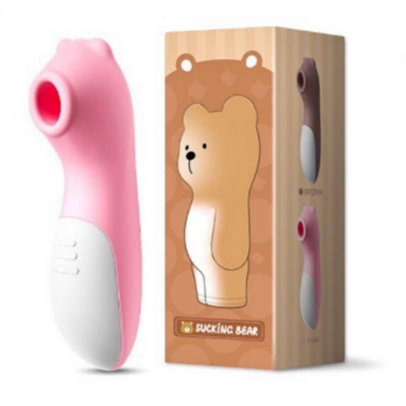 Laile sucking bear with battery sakura pink