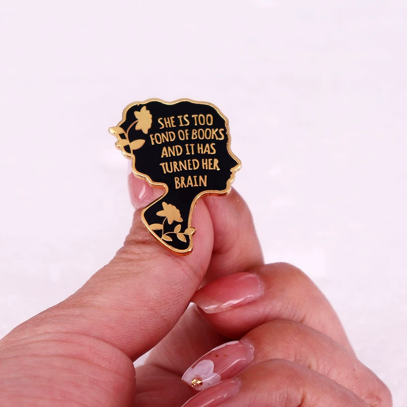 Brooch for friend, badge